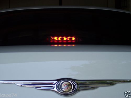 3rd Brake Light Overlay Chrysler 300 - Click Image to Close